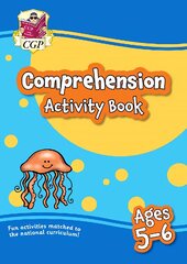 English Comprehension Activity Book for Ages 5-6 (Year 1) kaina ir informacija | Knygos paaugliams ir jaunimui | pigu.lt