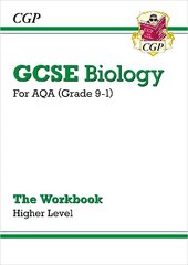 GCSE Biology: AQA Workbook - Higher цена и информация | Книги для подростков и молодежи | pigu.lt