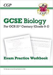 GCSE Biology: OCR 21st Century Exam Practice Workbook kaina ir informacija | Knygos paaugliams ir jaunimui | pigu.lt