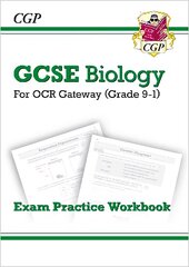 GCSE Biology: OCR Gateway Exam Practice Workbook kaina ir informacija | Knygos paaugliams ir jaunimui | pigu.lt