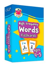 High-Frequency Words Flashcards for Ages 4-5 (Reception) kaina ir informacija | Knygos paaugliams ir jaunimui | pigu.lt