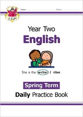 KS1 English Year 2 Daily Practice Book: Spring Term kaina ir informacija | Knygos paaugliams ir jaunimui | pigu.lt