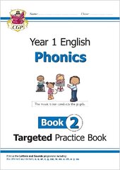 KS1 English Year 1 Phonics Targeted Practice Book - Book 2 цена и информация | Книги для подростков  | pigu.lt