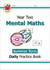 KS1 Mental Maths Year 2 Daily Practice Book: Summer Term kaina ir informacija | Knygos paaugliams ir jaunimui | pigu.lt