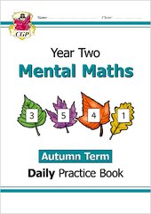 KS1 Mental Maths Year 2 Daily Practice Book: Autumn Term kaina ir informacija | Knygos paaugliams ir jaunimui | pigu.lt