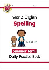 KS1 Spelling Year 2 Daily Practice Book: Summer Term kaina ir informacija | Knygos paaugliams ir jaunimui | pigu.lt