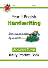 KS2 Handwriting Year 4 Daily Practice Book: Autumn Term kaina ir informacija | Knygos paaugliams ir jaunimui | pigu.lt