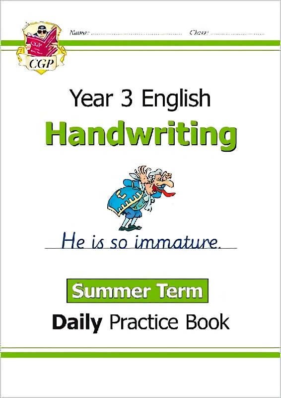 KS2 Handwriting Year 3 Daily Practice Book: Summer Term цена и информация | Knygos paaugliams ir jaunimui | pigu.lt