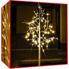 Kalėdinė dekoracija LED Beržas, 90 cm цена и информация | Рождественские украшения | pigu.lt