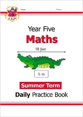 KS2 Maths Year 5 Daily Practice Book: Summer Term kaina ir informacija | Knygos paaugliams ir jaunimui | pigu.lt