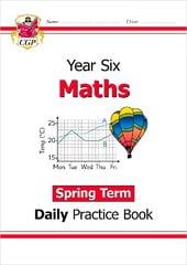 KS2 Maths Year 6 Daily Practice Book: Spring Term kaina ir informacija | Knygos paaugliams ir jaunimui | pigu.lt