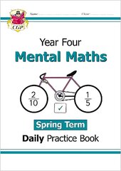 KS2 Mental Maths Year 4 Daily Practice Book: Spring Term kaina ir informacija | Knygos paaugliams ir jaunimui | pigu.lt