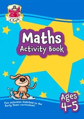 Maths Activity Book for Ages 4-5 (Reception) kaina ir informacija | Knygos paaugliams ir jaunimui | pigu.lt