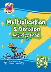 Multiplication & Division Activity Book for Ages 8-9 (Year 4) kaina ir informacija | Knygos paaugliams ir jaunimui | pigu.lt