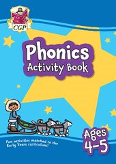 Phonics Activity Book for Ages 4-5 (Reception) kaina ir informacija | Knygos paaugliams ir jaunimui | pigu.lt