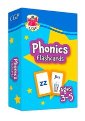 Phonics Flashcards for Ages 3-5 kaina ir informacija | Knygos paaugliams ir jaunimui | pigu.lt