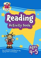 Reading Activity Book for Ages 4-5 (Reception) цена и информация | Книги для подростков и молодежи | pigu.lt