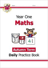 KS1 Maths Year 1 Daily Practice Book: Autumn Term kaina ir informacija | Knygos paaugliams ir jaunimui | pigu.lt