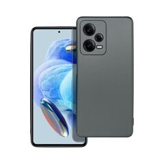 Чехол Metallic для Xiaomi Redmi Note 12 Pro (6,67″), серый цена и информация | Чехлы для телефонов | pigu.lt