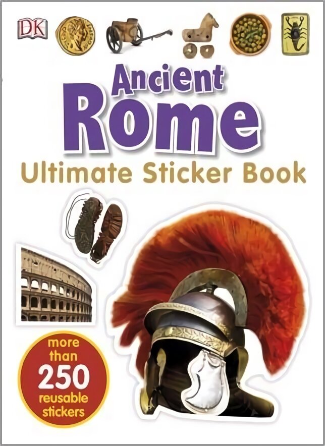 Ancient Rome Ultimate Sticker Book kaina ir informacija | Knygos mažiesiems | pigu.lt