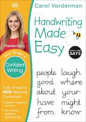 Handwriting Made Easy: Confident Writing, Ages 7-11 (Key Stage 2): Supports the National Curriculum, Handwriting Practice Book цена и информация | Книги для подростков  | pigu.lt