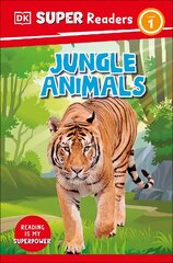 DK Super Readers Level 1 Jungle Animals kaina ir informacija | Knygos paaugliams ir jaunimui | pigu.lt