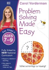 Problem Solving Made Easy, Ages 7-9 (Key Stage 2): Supports the National Curriculum, Maths Exercise Book цена и информация | Книги для подростков  | pigu.lt