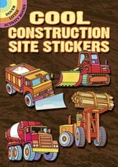 Cool Construction Site Stickers kaina ir informacija | Knygos mažiesiems | pigu.lt