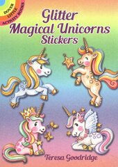 Glitter Magical Unicorns Stickers цена и информация | Книги для подростков и молодежи | pigu.lt