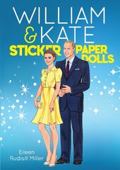 William & Kate Sticker Paper Dolls цена и информация | Книги для самых маленьких | pigu.lt