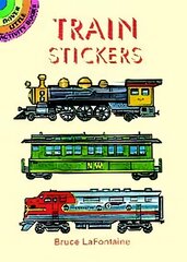 Train Stickers цена и информация | Книги для малышей | pigu.lt
