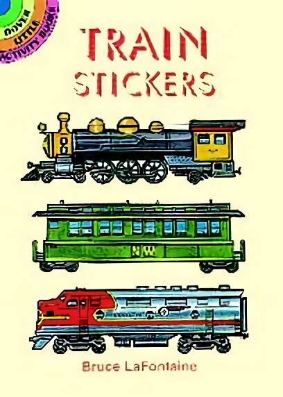 Train Stickers цена и информация | Knygos mažiesiems | pigu.lt