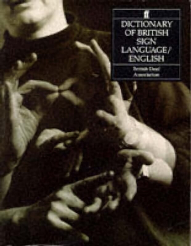Dictionary of British Sign Language: Compiled by the British Deaf Association Main kaina ir informacija | Užsienio kalbos mokomoji medžiaga | pigu.lt