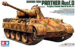 Surenkamas modelis Tamiya Pz.Kpfw. Panther Ausf. D, 1/35, 35345 kaina ir informacija | Konstruktoriai ir kaladėlės | pigu.lt