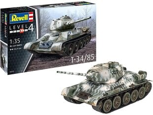 Revell - T-34/85, 1/35, 03319 kaina ir informacija | Klijuojami modeliai | pigu.lt