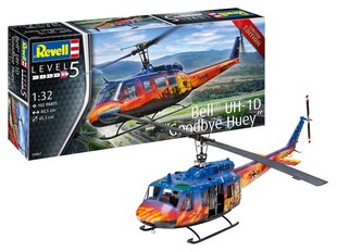 Сборная пластиковая модель. Revell - Bell UH-1D `Good Bye Huey`, 1/32, 03867 цена и информация | Конструкторы и кубики | pigu.lt