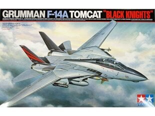 Сборная пластиковая модель. Tamiya - Grumman F-14A Tomcat Black Knights, 1/32, 60313 цена и информация | Конструкторы и кубики | pigu.lt