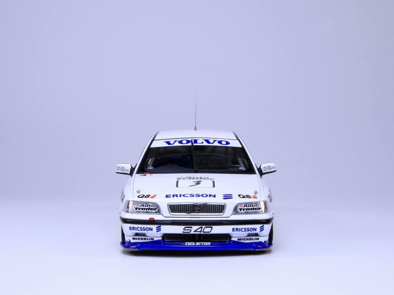 Surenkamas modelis Volvo S40 BTCC 1997 Brands Hatch Winner NuNu, 24034 kaina ir informacija | Konstruktoriai ir kaladėlės | pigu.lt