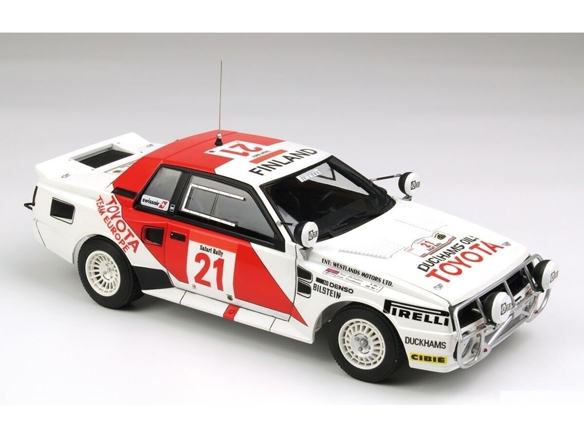 Surenkamas modelis Toyota Celica TA64 1985 Safari Rally Winner NuNu, 24038 kaina ir informacija | Konstruktoriai ir kaladėlės | pigu.lt