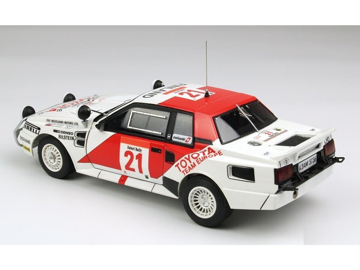 Surenkamas modelis Toyota Celica TA64 1985 Safari Rally Winner NuNu, 24038 kaina ir informacija | Konstruktoriai ir kaladėlės | pigu.lt