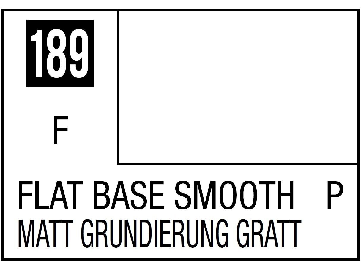 Nitro dažai Mr.Hobby Mr.Color C-189 Flat Base Smooth, 10ml kaina ir informacija | Piešimo, tapybos, lipdymo reikmenys | pigu.lt