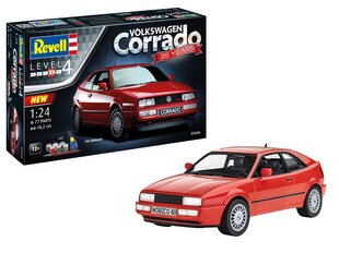 Сборная пластиковая модель начинающему моделисту. Revell - Volkswagen Corrado подарочный набор, 1/24, 05666 цена и информация | Конструкторы и кубики | pigu.lt