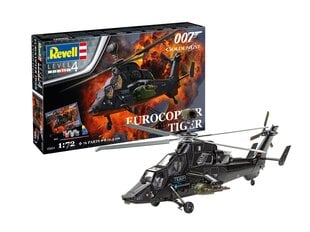 Подарочный набор Revell - James Bond 007 Golden Eye Eurocopter Tiger, 1/72, 05654 цена и информация | Конструкторы и кубики | pigu.lt