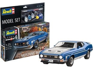 Подарочный набор Revell - Ford Mustang '71 Mustang Boss 351, 1/25, 67699 цена и информация | Склеиваемые модели | pigu.lt