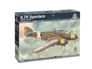 Konstruktorius Italeri Savoia-Marchetti SM.79 Sparviero Bomber version 1412 kaina ir informacija | Konstruktoriai ir kaladėlės | pigu.lt