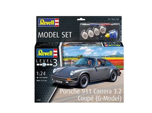 Подарочный набор Revell - Porsche 911 Carrera 3.2 Coupé (G-Model), 1/24, 67688 цена и информация | Конструкторы и кубики | pigu.lt