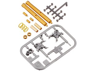 Surenkamo modelio priedas Tamiya Honda RC213 V Front Fork Set (For Tamiya 14130), 12667 kaina ir informacija | Konstruktoriai ir kaladėlės | pigu.lt