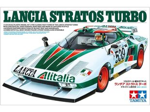 Surenkamas modelis Tamiya Lancia Stratos Turbo, 1/24, 25210 kaina ir informacija | Konstruktoriai ir kaladėlės | pigu.lt