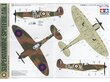 Surenkamas modelis Tamiya Supermarine Spitfire Mk.I & Light Utility Car 10HP Tilly Set, 1/48, 25211 цена и информация | Konstruktoriai ir kaladėlės | pigu.lt