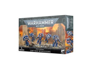 Konstruktorius Space Marines: Jump Pack Intercessors Games Workshop, 108 d. цена и информация | Конструкторы и кубики | pigu.lt